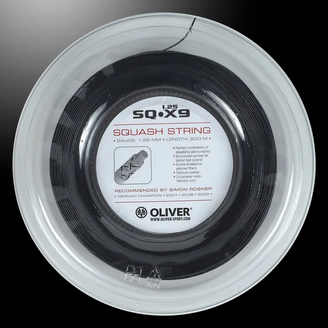 oliver-sq-x9-squashsaite-1-25-mm-200-m-rolle-strukturierte-oberfl-che image 1