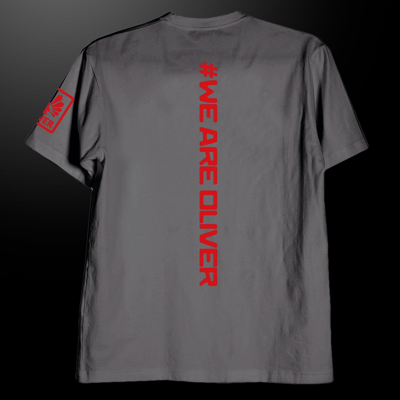 oliver-we-are-oliver-t-shirt-baumwolle-schwarz-rot image 2