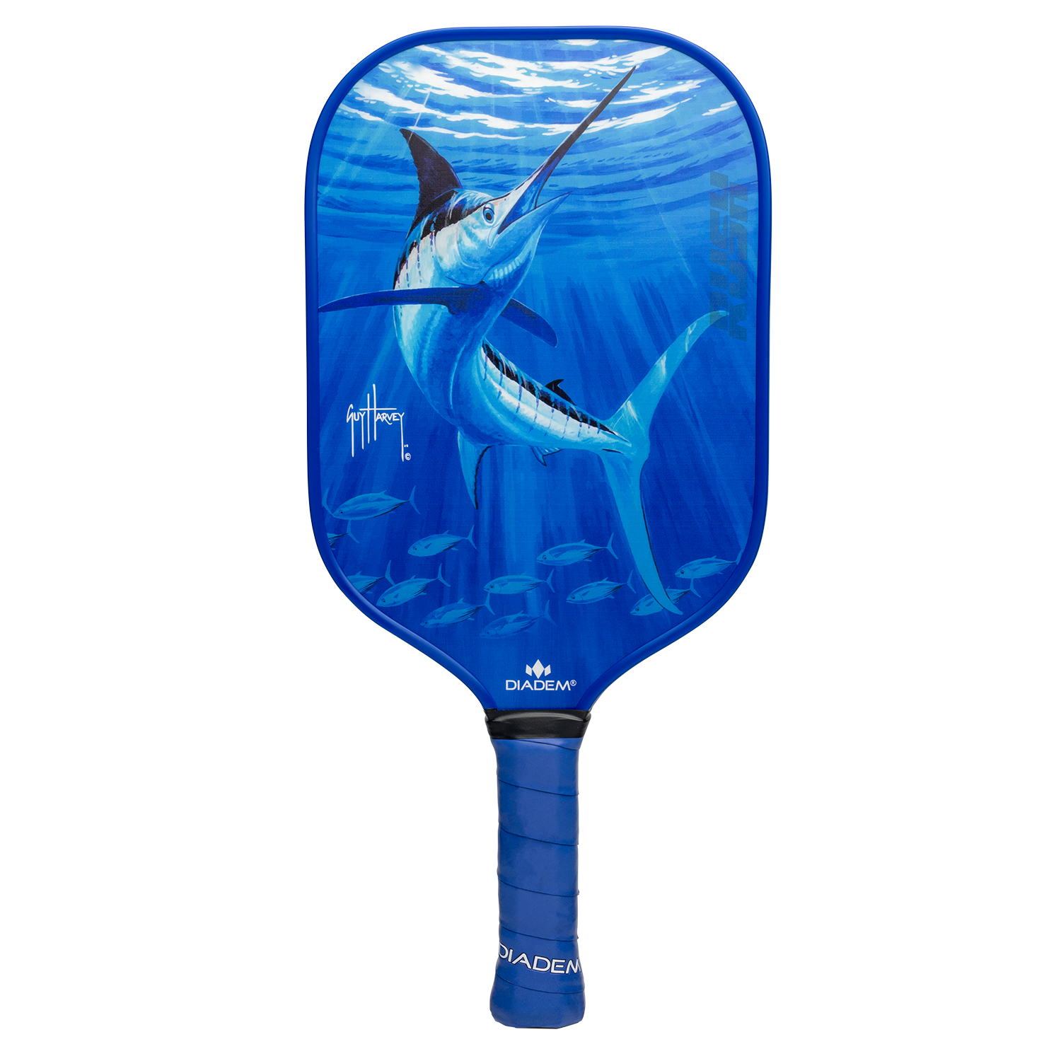 diadem-guy-harvey-limited-edition-pickleball-paddle-rush-marlin-turtle-mahi image 2