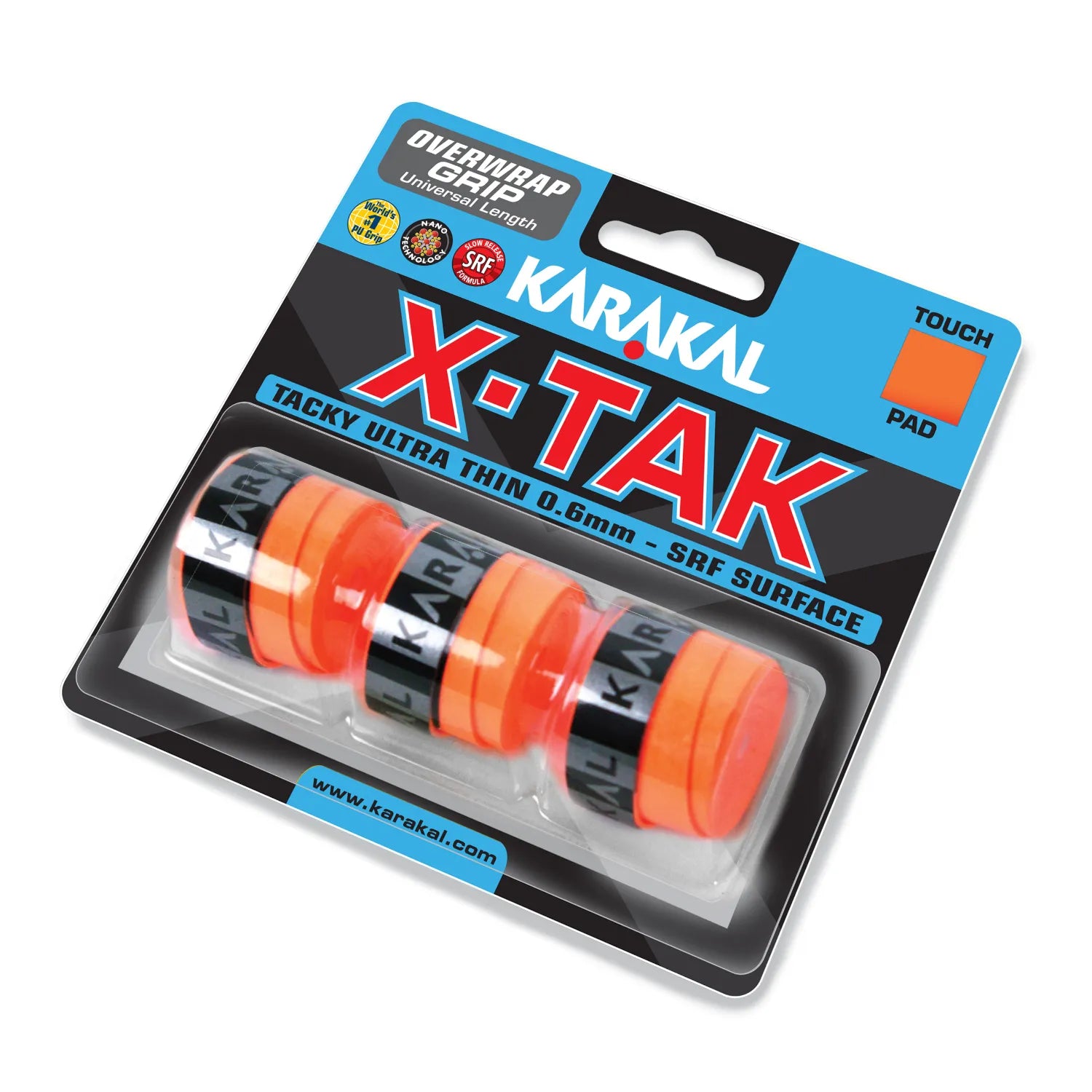 karakal-x-tak-overwrap-griff-0-6-mm-tacky-3er-pack image 6