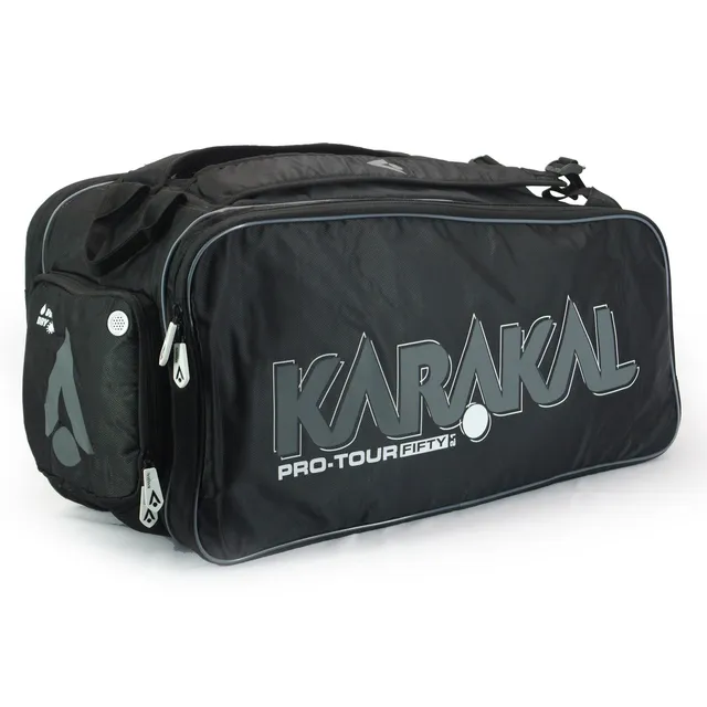 karakal-pro-tour-fifty-2-1-schl-gertasche-4-schl-ger-wei-es-trimm image 1