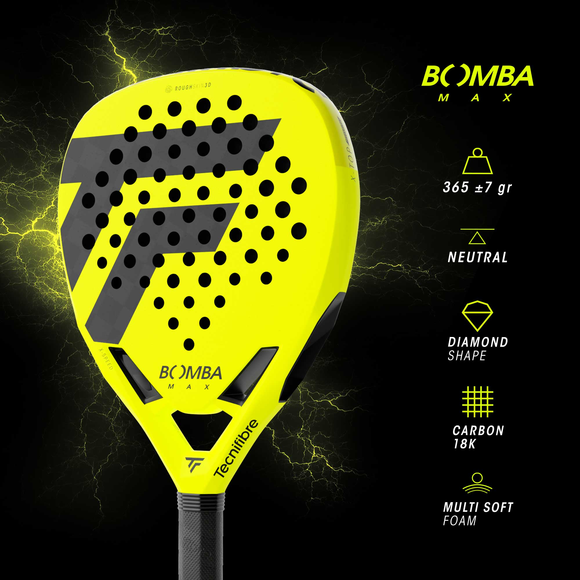 tecnifibre-bomba-max-padel-schl-ger-diamantform-explosive-power-f-r-fortgeschrit image 2