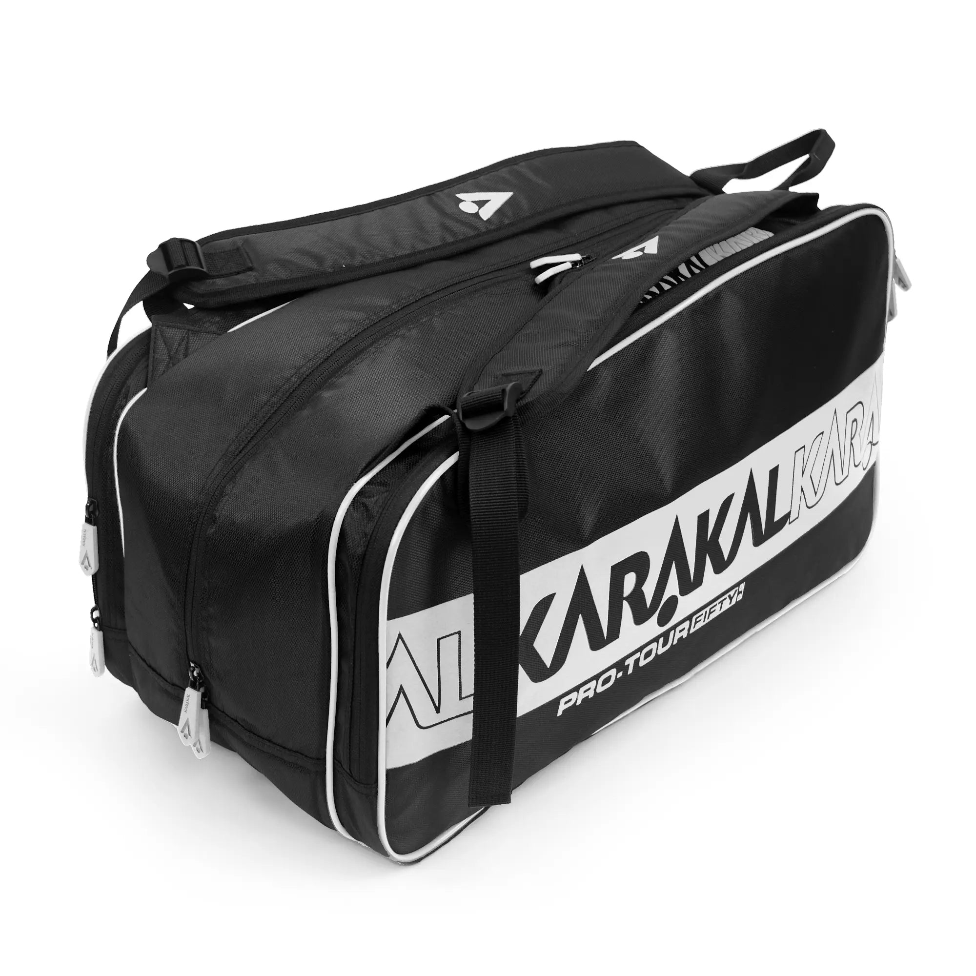 karakal-pro-tour-fifty-2-2-padel-bag-white-4-schl-ger-tasche-f-r-padel-picklebal image 3
