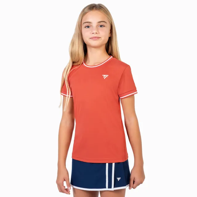 tecnifibre-tech-tee-terracotta-fille-m-dchen-t-shirt-atmungsaktives-mesh image 1