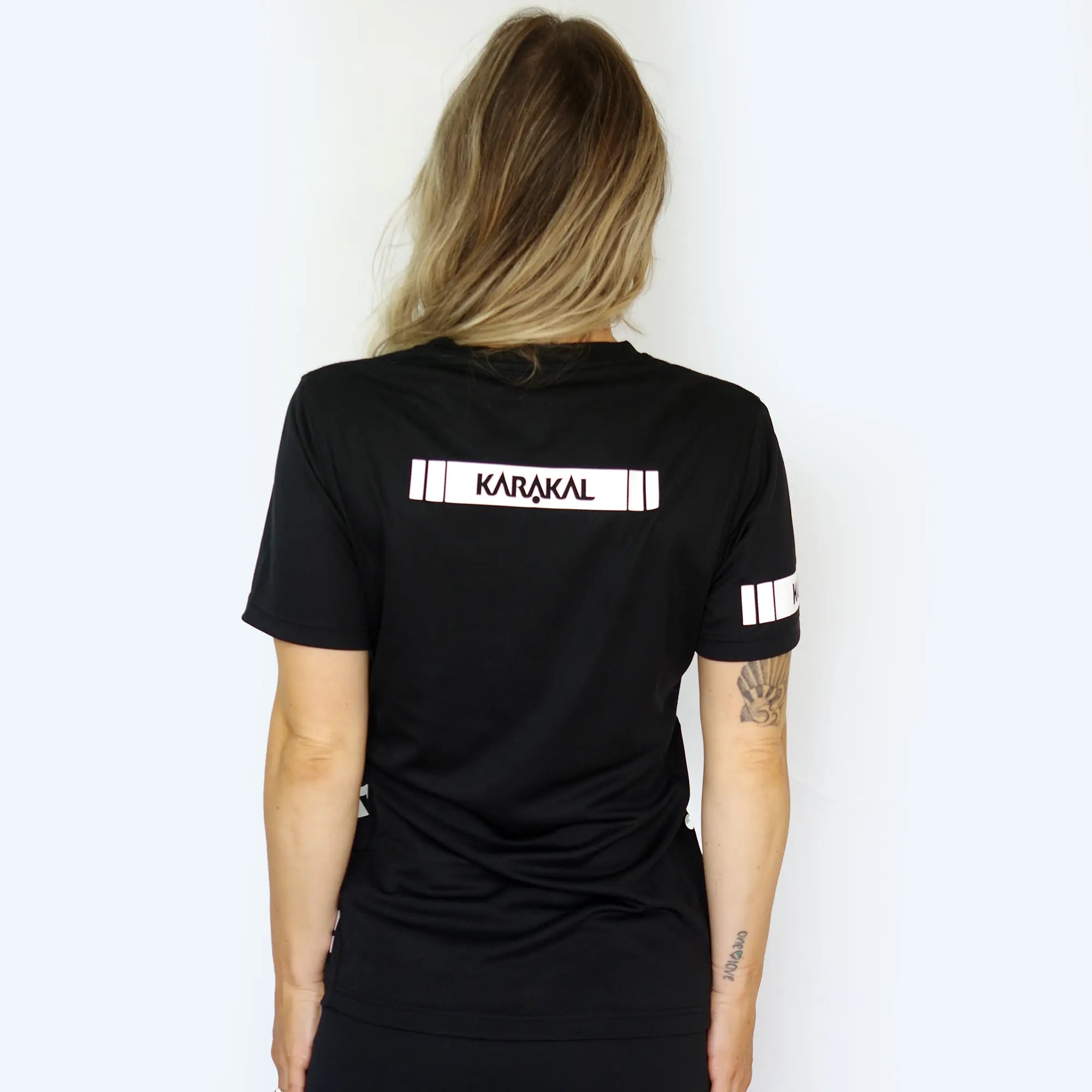 karakal-pro-tour-ladies-tee-black-2025-26 image 4