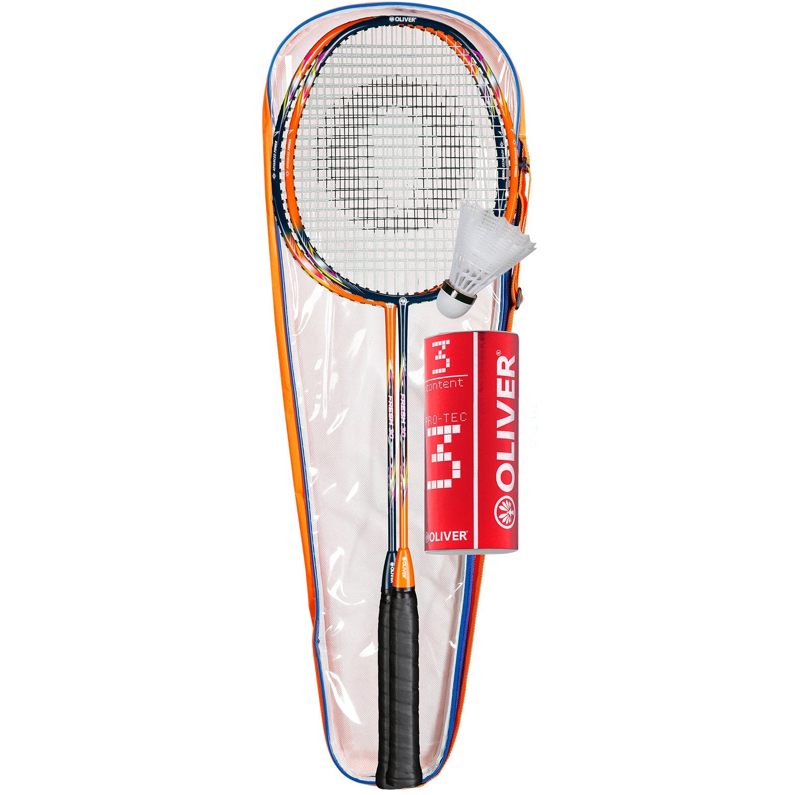 oliver-fresh-30-badminton-2er-set-2-schl-ger-3-b-lle-h-lle image 2
