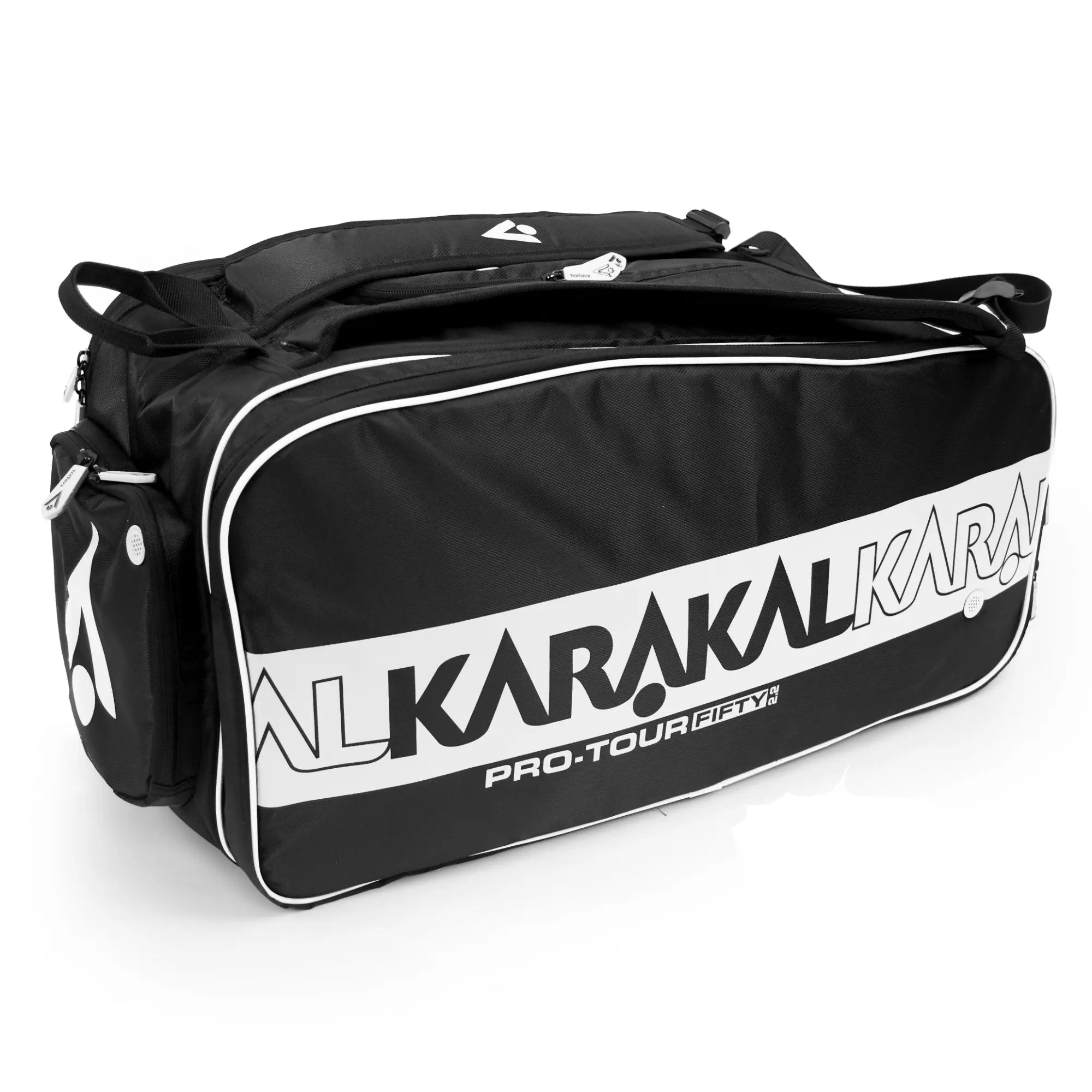 karakal-pro-tour-fifty-2-2-padel-bag-white-4-schl-ger-tasche-f-r-padel-picklebal image 2