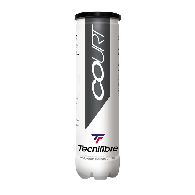 tecnifibre-court-1-tube-mit-4-tennisb-llen image 1