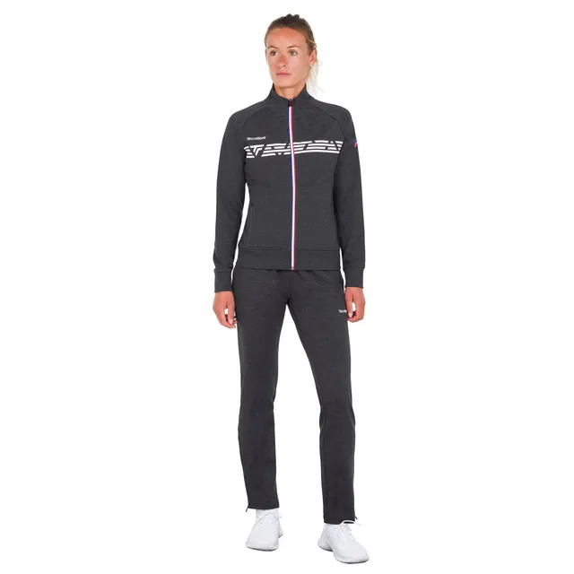 tecnifibre-lady-knit-pants-black-heather-damen-bequeme-jogginghose image 1