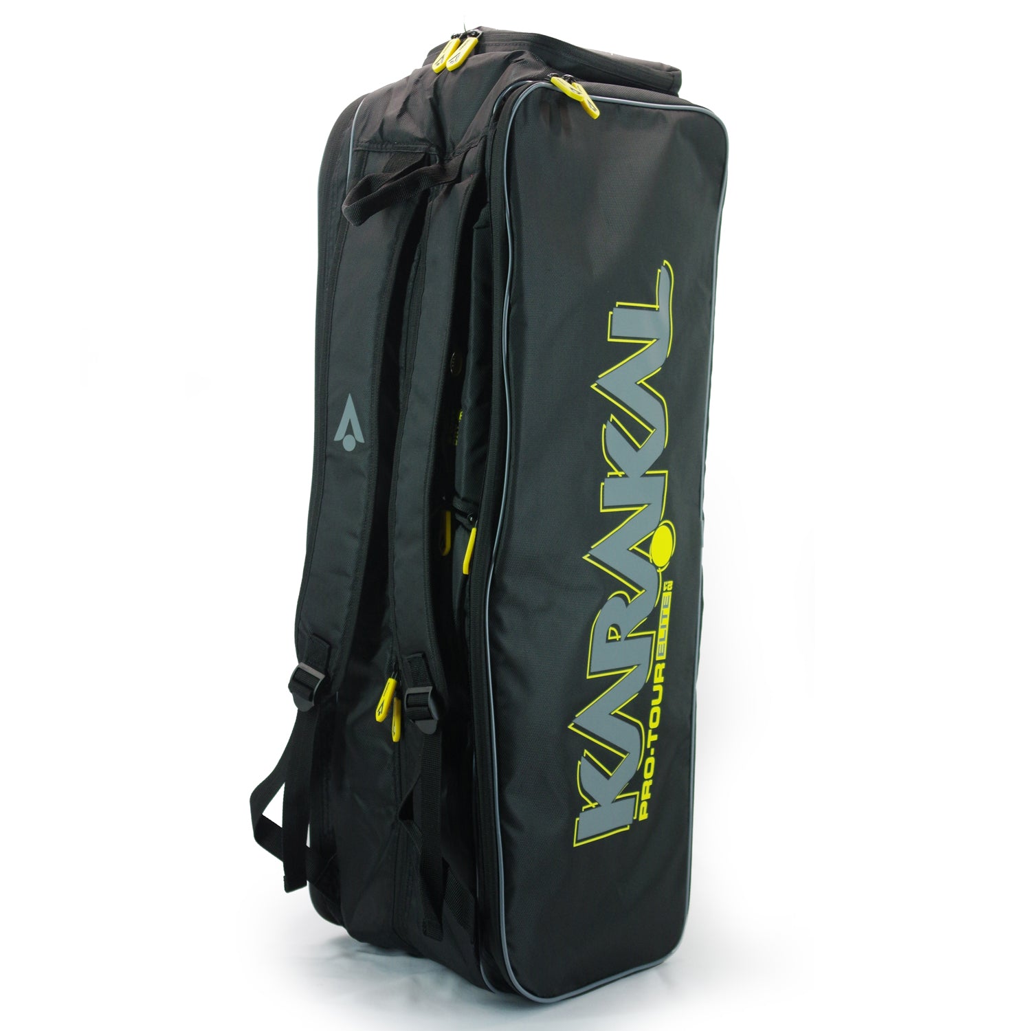karakal-pro-tour-2-1-elite-racketbag-12-schl-ger-tourbag-mit-gelbem-trim image 5