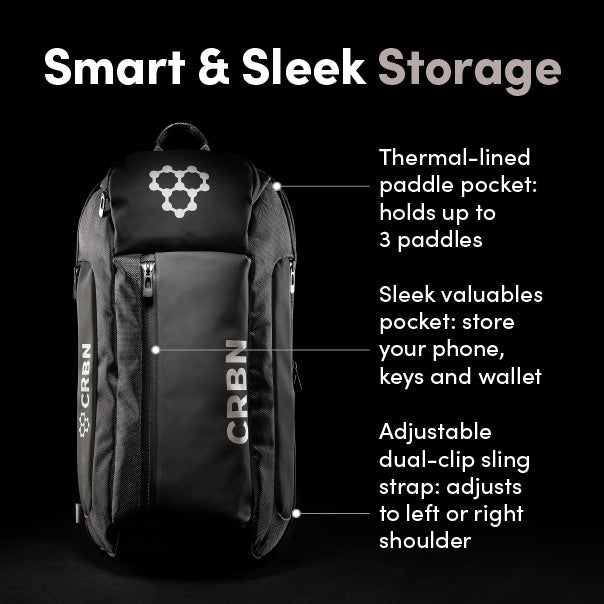 crbn-pickleball-pro-team-sling-bag-pickleball-tasche image 2
