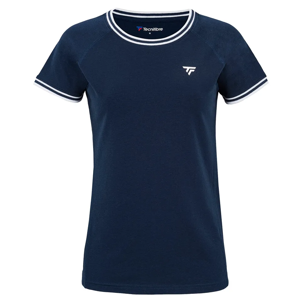 tecnifibre-t-shirt-stretch-tee-marine-m-dchen image 1