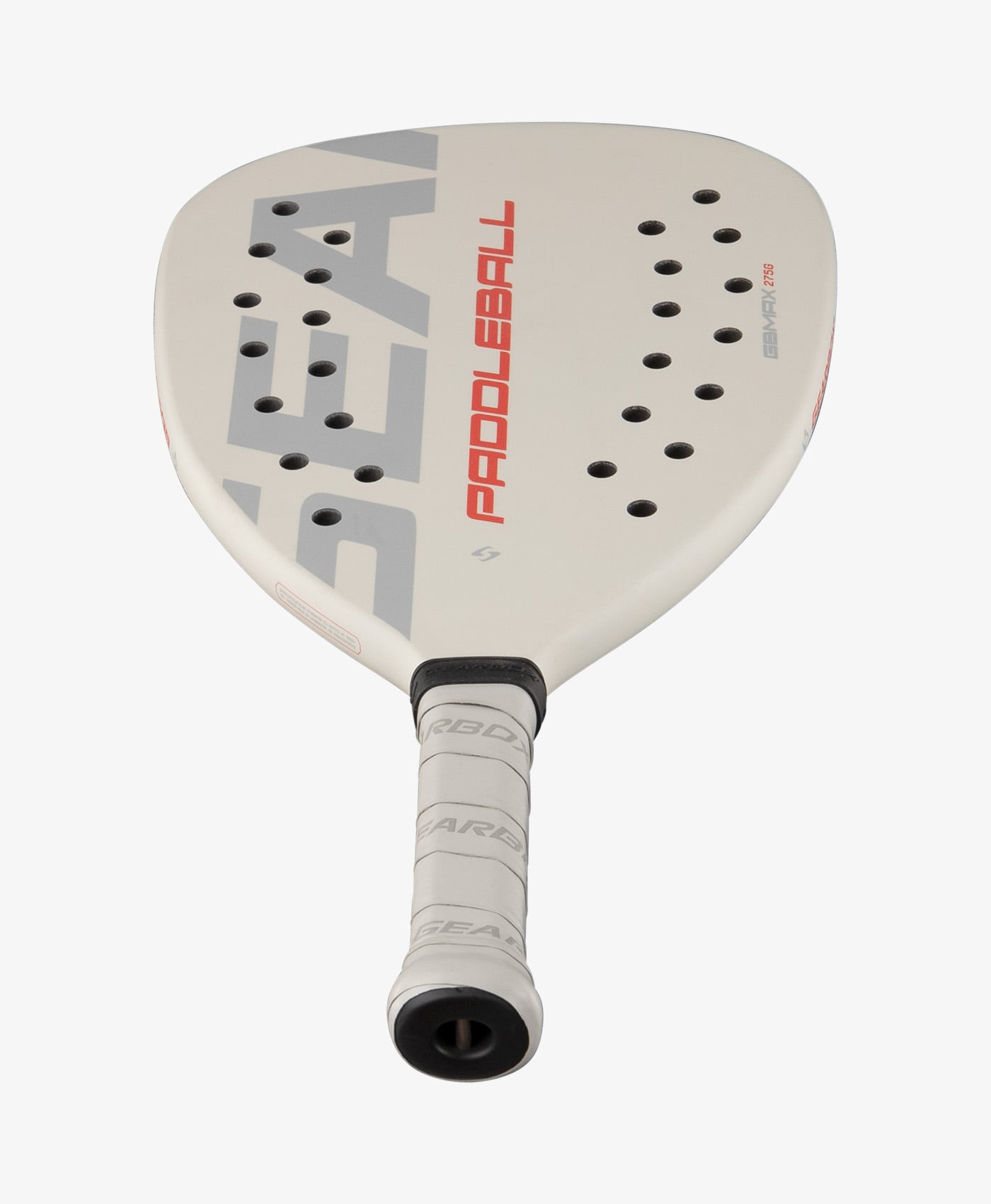 gearbox-gbmax-275-racquetball-paddle-275g-light-grey image 7