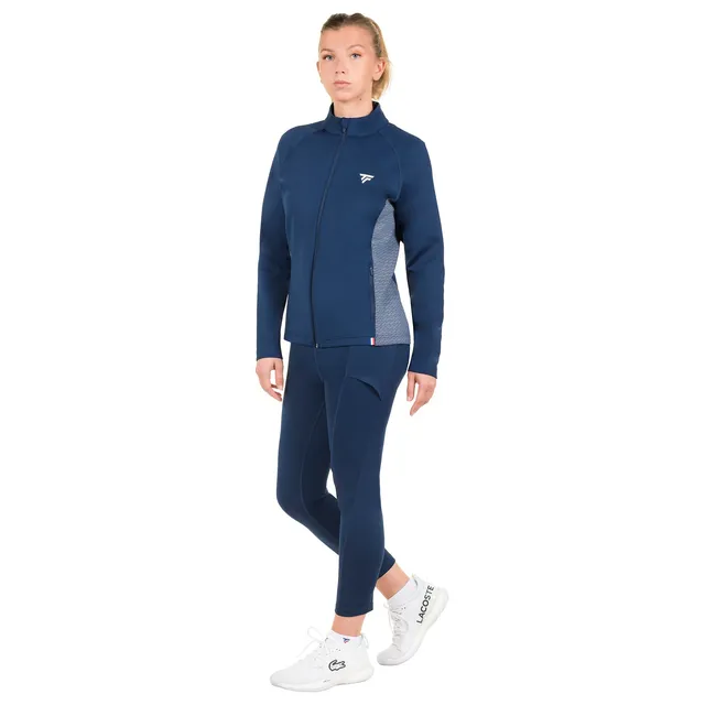 tecnifibre-tour-jacket-marine-femme-damen-tennisjacke-marineblau-tailliert image 1