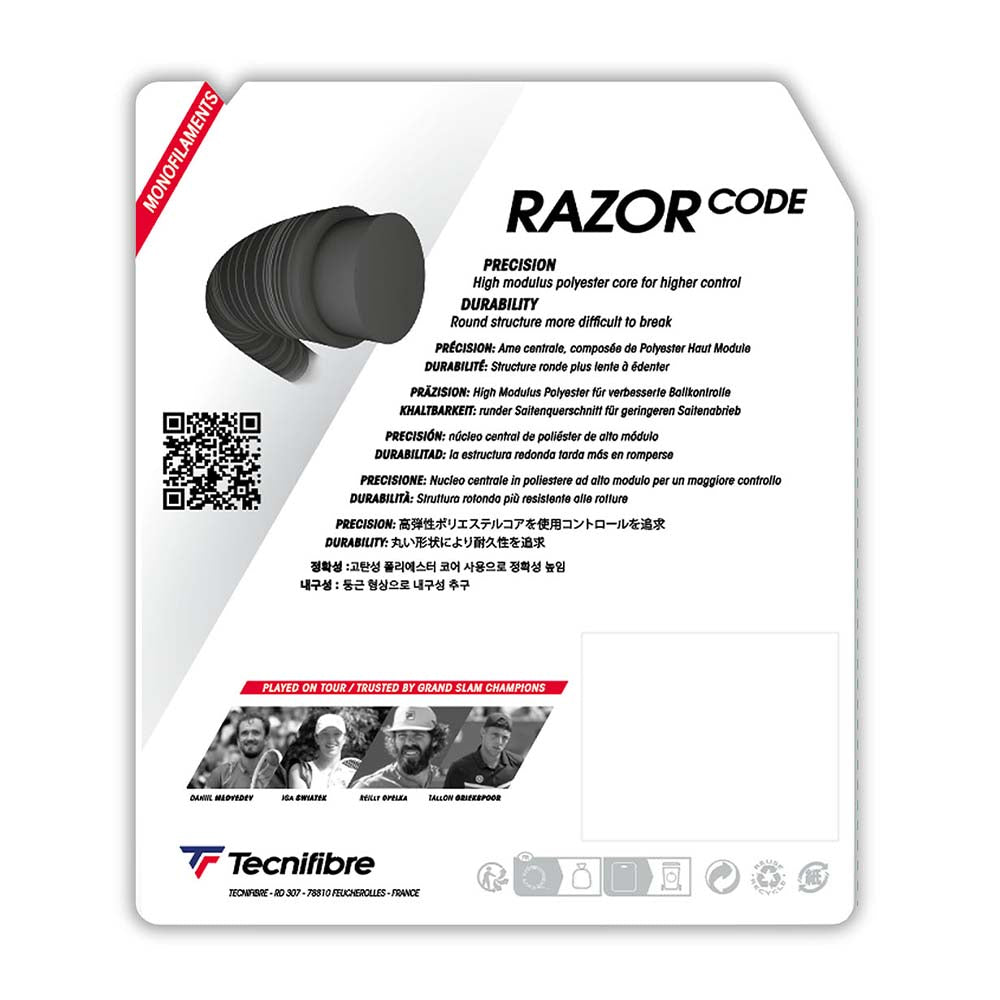 tecnifibre-razor-code-carbon-tennissaite-12m-set-kontrolle-und-haltbarkeit image 3