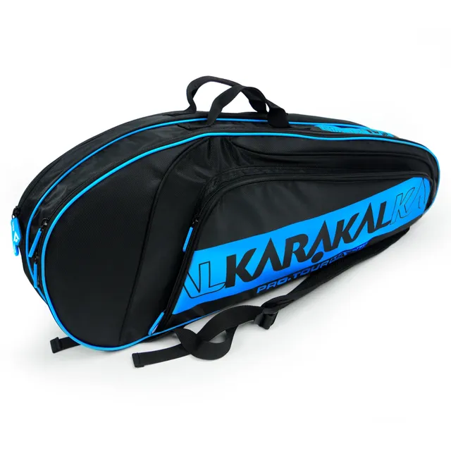 karakal-pro-tour-match-2-2-racket-bag-4-schl-ger-tasche-blau image 1
