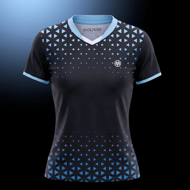 oliver-palermo-lady-t-shirt-damen-sportshirt-schwarz-blau image 1
