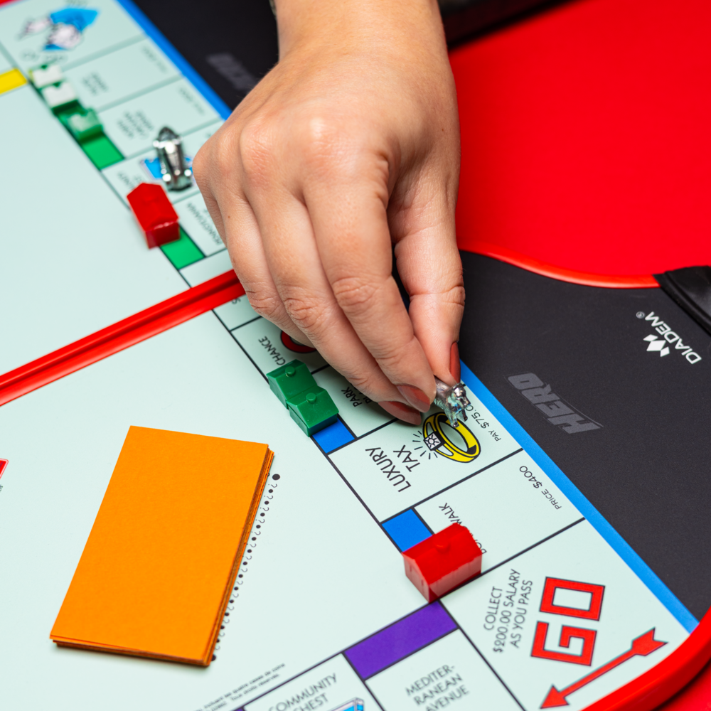 diadem-monopoly-board-4-paddle-starter-kit-pickleball-set image 2