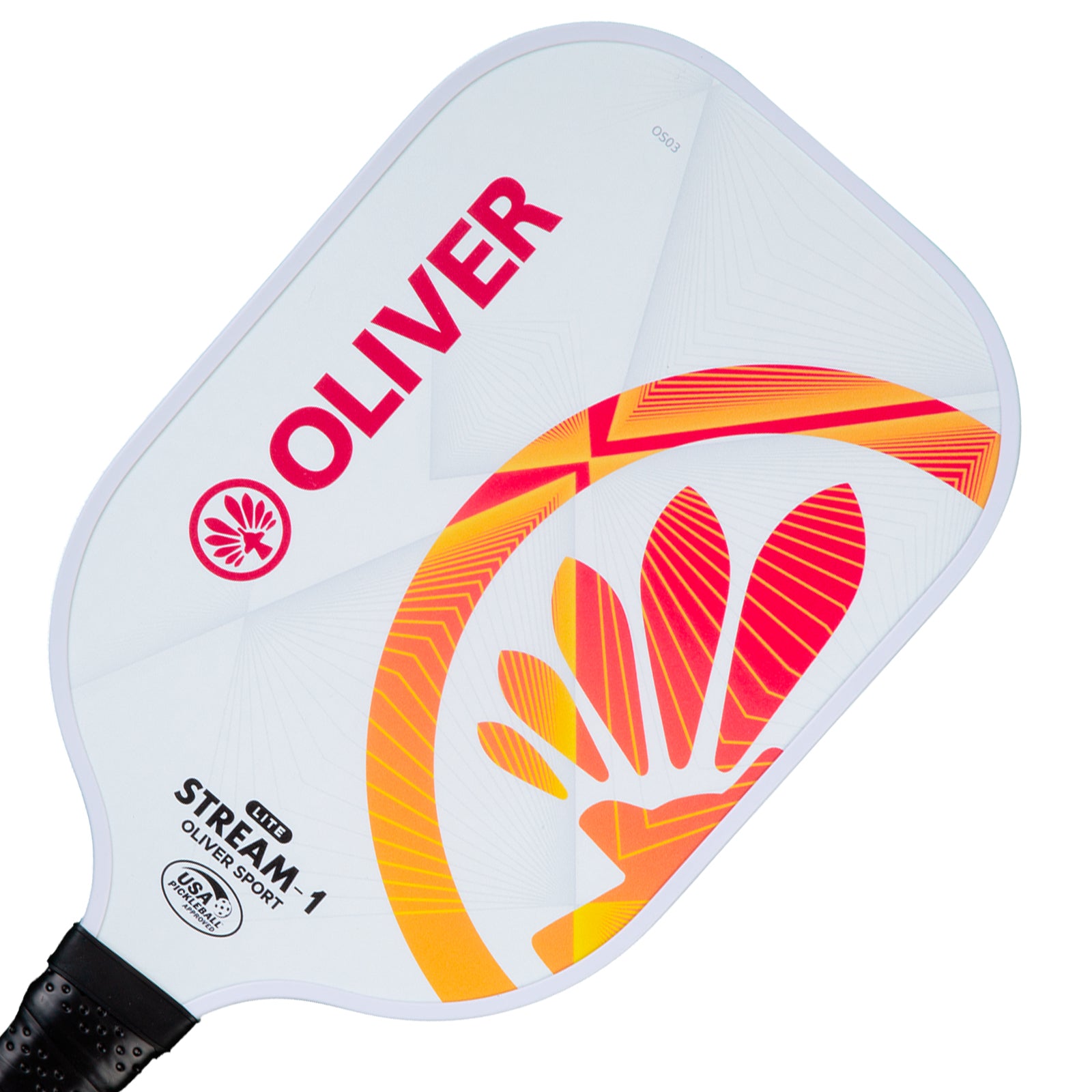 oliver-stream-1-lite-pickleball-schl-ger-wei-orange-13-mm-elongated image 6