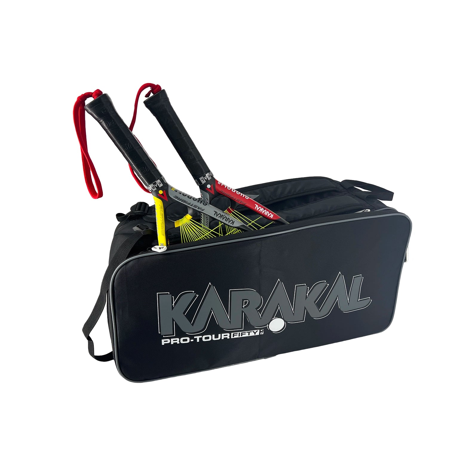 karakal-pro-tour-fifty-2-1-schl-gertasche-4-schl-ger-wei-es-trimm image 6