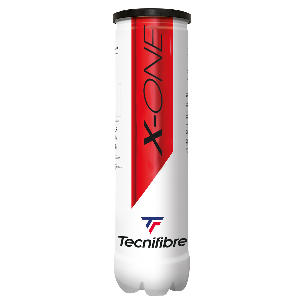tecnifibre-x-one-tennisb-lle-1-tube-mit-4-b-llen image 1
