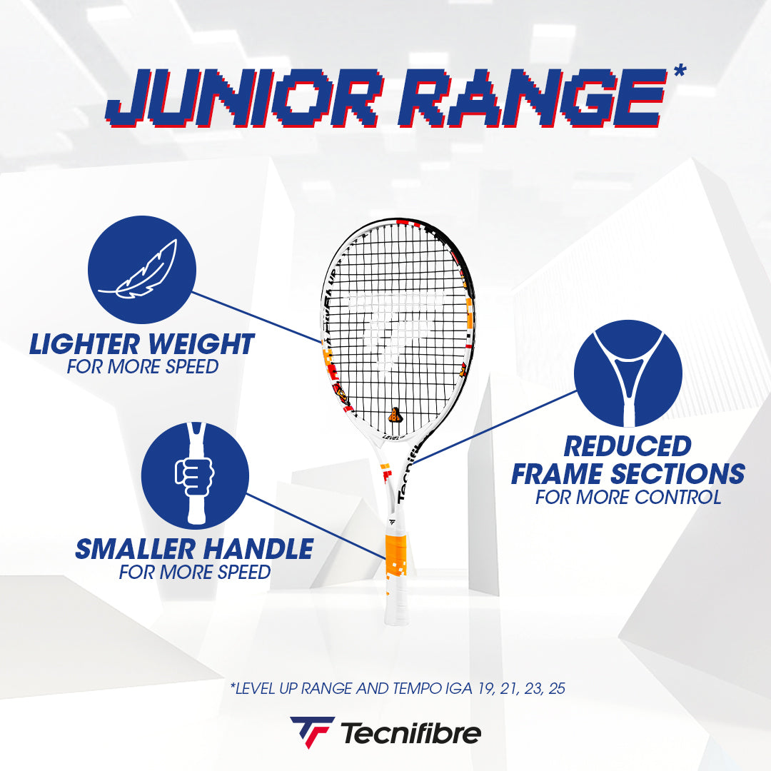 tecnifibre-level-up-19-2026-leichter-tennisschl-ger-f-r-kinder-von-4-bis-5-jahre image 2