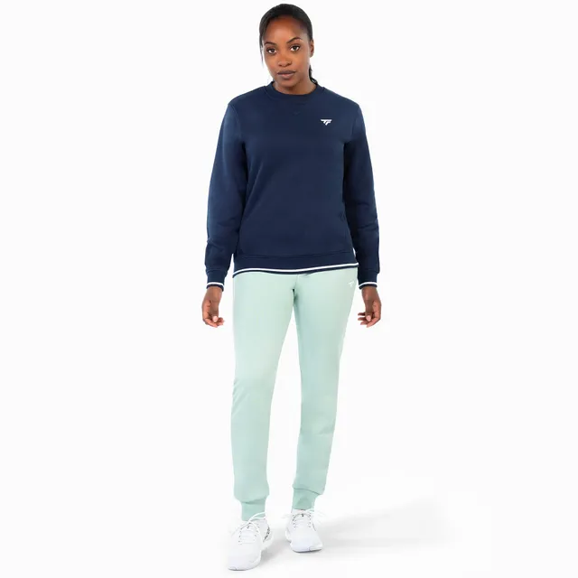 tecnifibre-team-terry-pants-sage-damen-warm-und-bequem-mit-2-taschen image 1