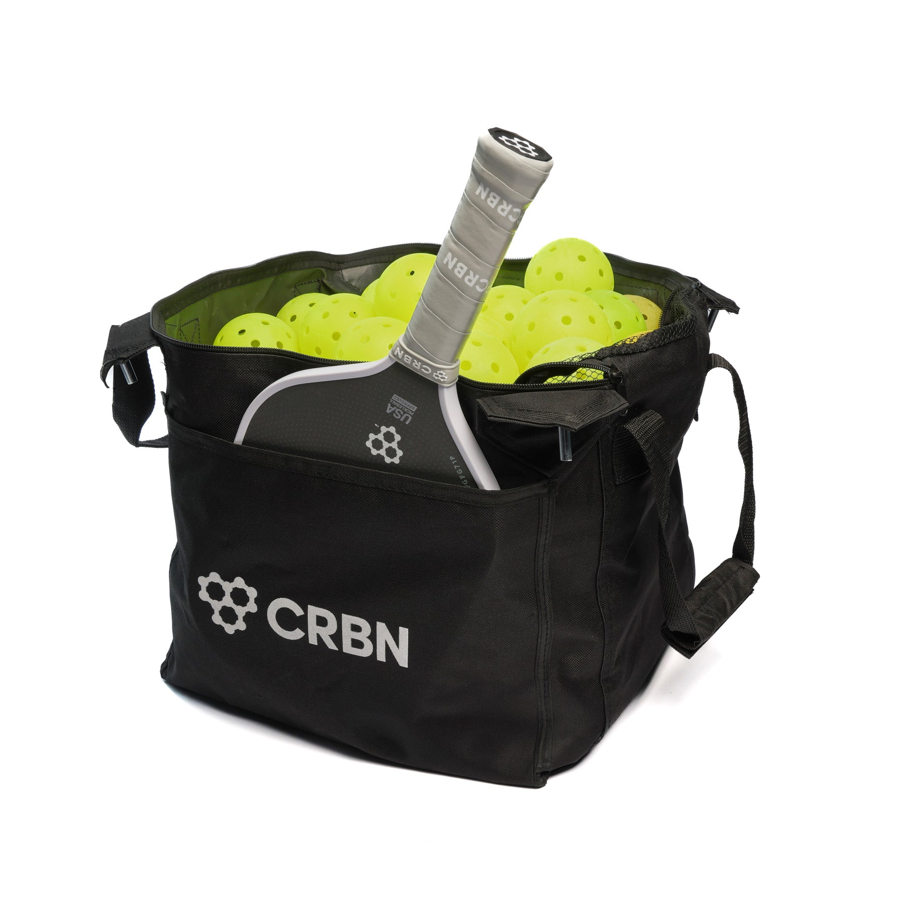 crbn-pickleball-ball-hopper-pickleball-ball-caddy-f-r-bis-zu-100-b-lle image 3