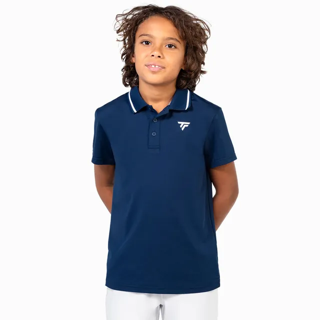 tecnifibre-tech-polo-marine-jungen-leichtes-schnelltrocknendes-tennis-polo image 1