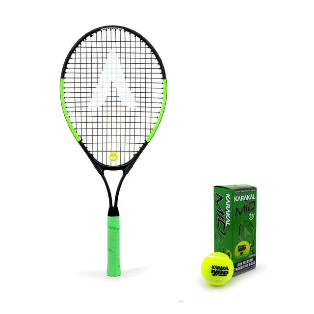 karakal-flash-25-junior-tennisschl-ger-7050-alumag-alloy-inkl-3-karakal-mid-dot- image 1