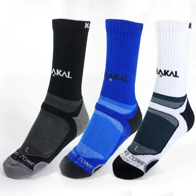 karakal-x4-herren-technical-sock-mid-calf-gepolsterte-sportsocken-95-baumwolle-g image 1