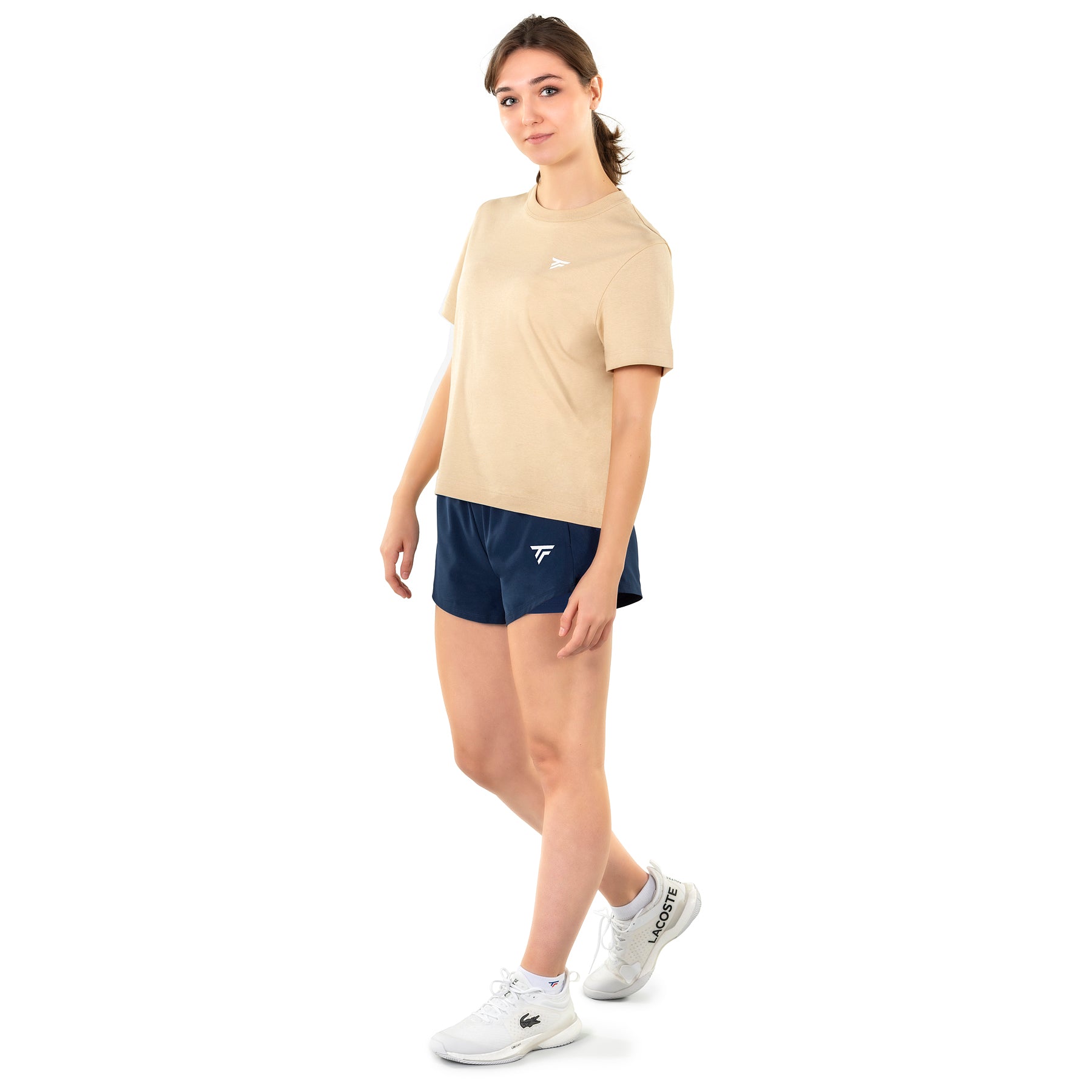 tecnifibre-t-shirt-graphic-tee-femme-sand-damen-oversize-t-shirt-aus-bio-baumwol image 5