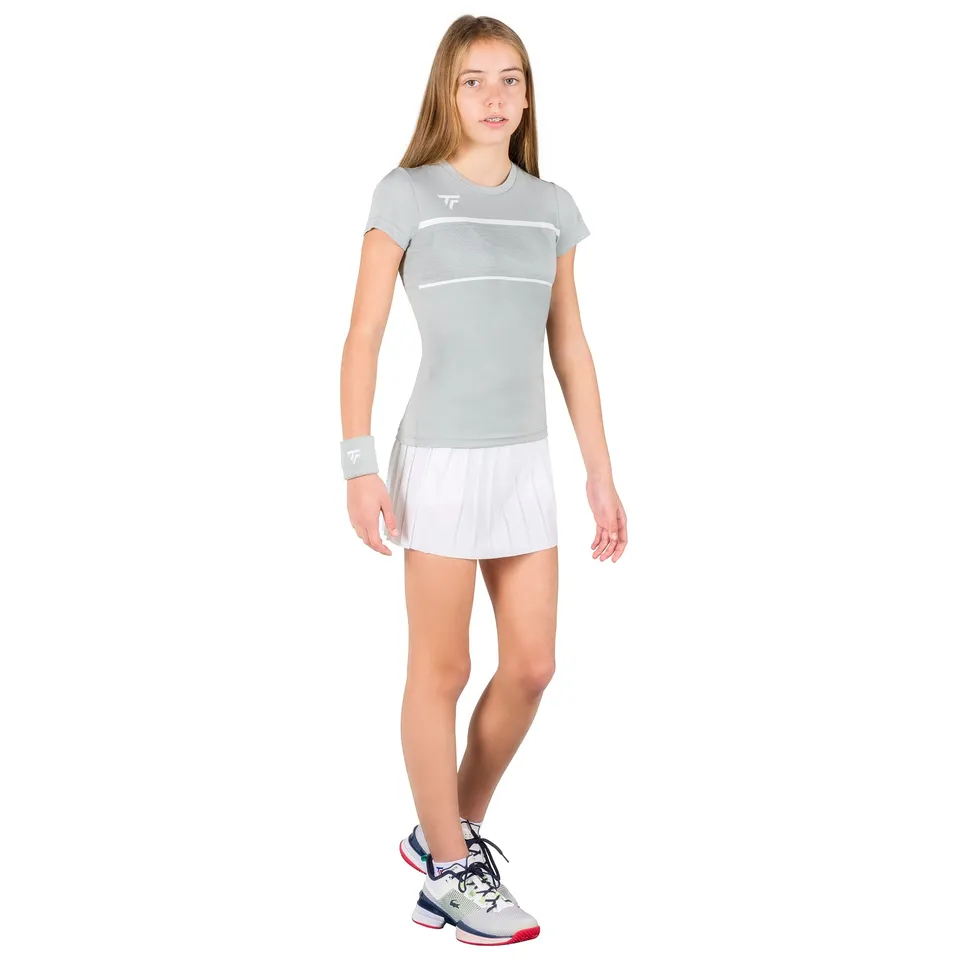 tecnifibre-team-tech-tee-silver-fille-m-dchen-tennis-t-shirt image 1