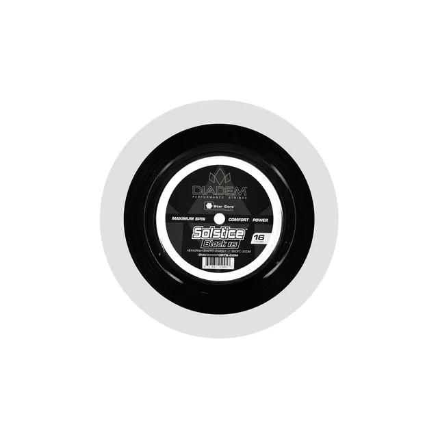 diadem-solstice-black-reel-co-poly-tennissaite-sternprofil-saitenrolle image 1