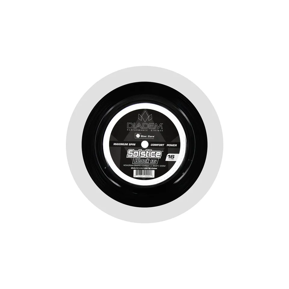 diadem-solstice-black-reel-co-poly-tennissaite-sternprofil-saitenrolle image 1