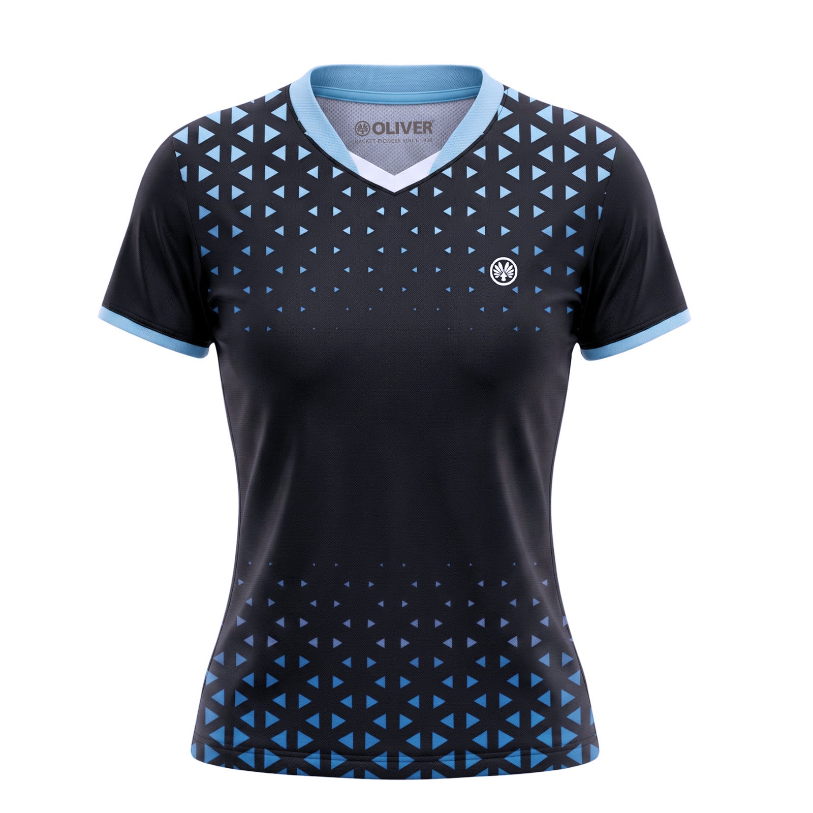 oliver-palermo-lady-t-shirt-damen-sportshirt-schwarz-blau image 2