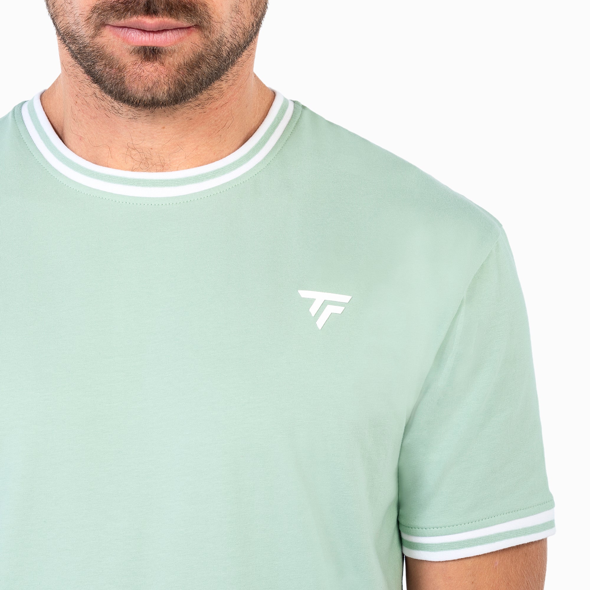 tecnifibre-t-shirt-stretch-tee-sage-herren-dehnbares-tennisshirt-aus-bio-baumwol image 4
