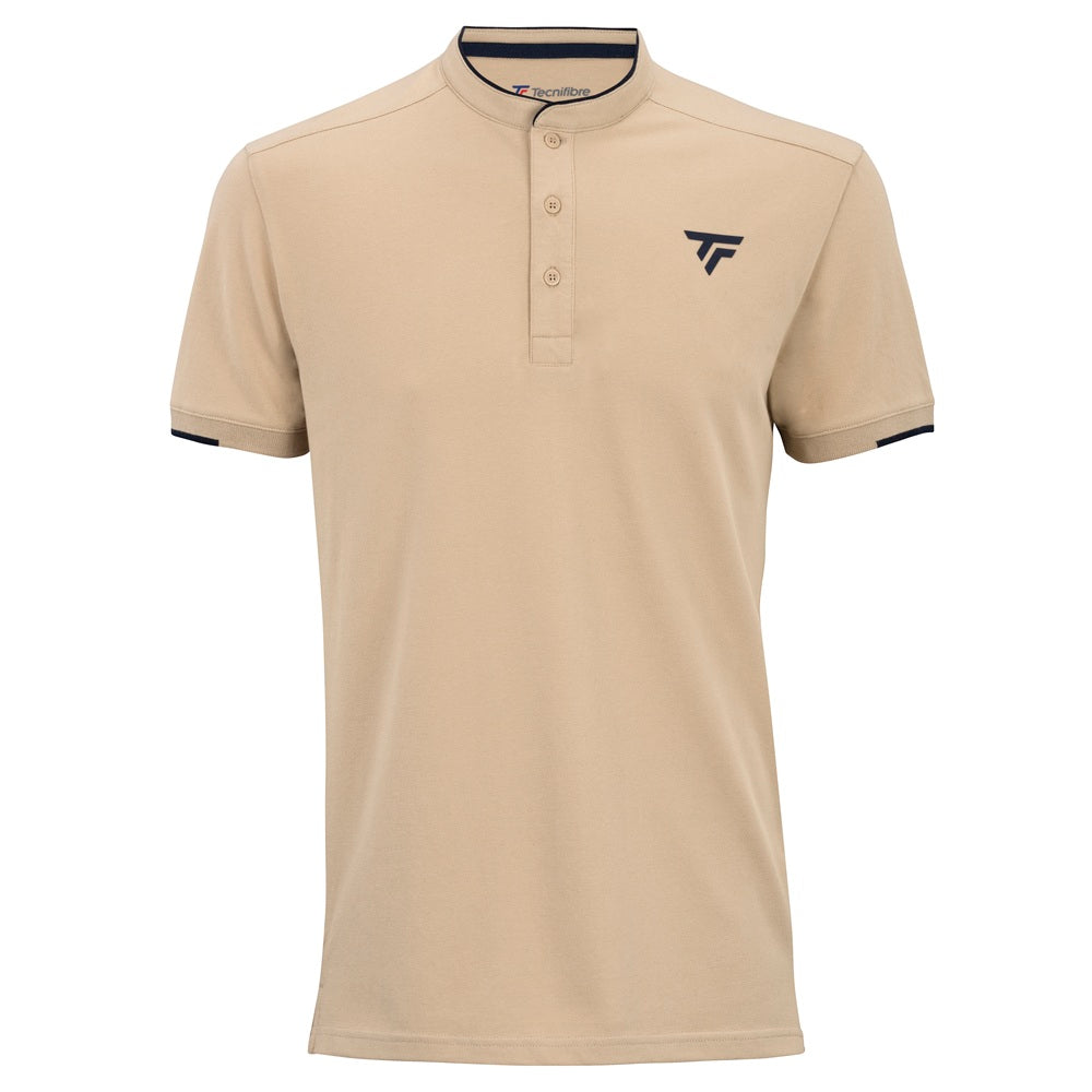 tecnifibre-polo-piqu-homme-sand-herren-tennispolo-aus-bio-baumwolle image 2
