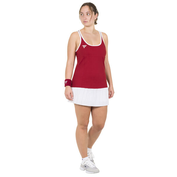 tecnifibre-team-tank-top-cardinal-damen-tailliertes-sporttop-mit-integriertem-bh image 1