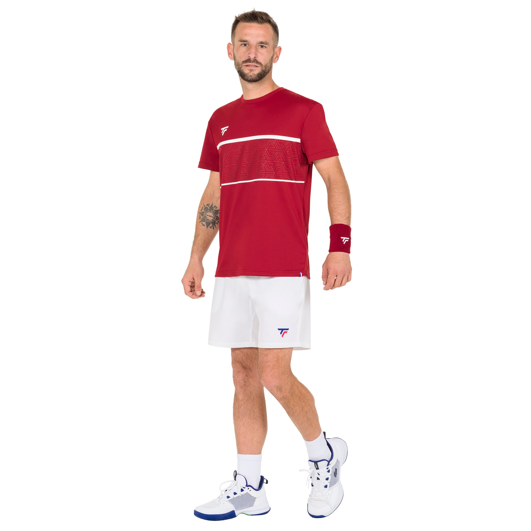tecnifibre-team-short-white-herren-tennis-shorts-mit-elastischem-bund-und-kordel image 1