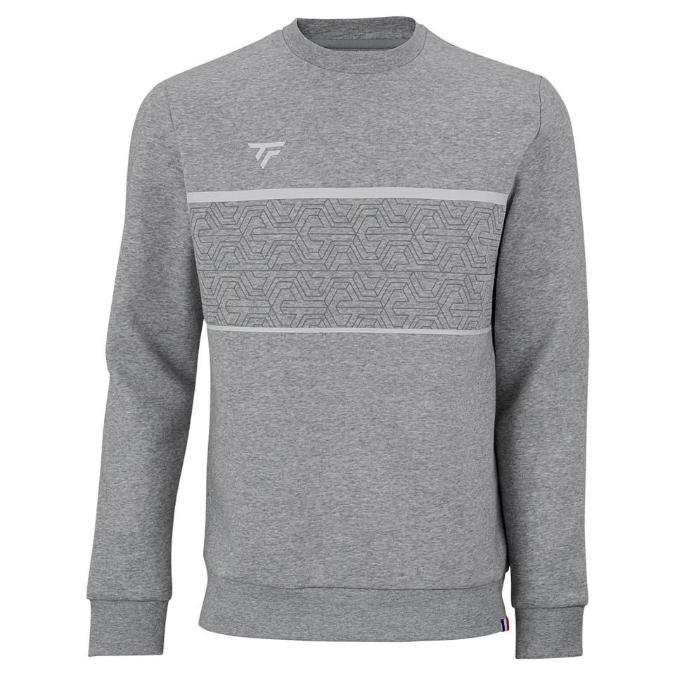 tecnifibre-team-sweater-silver-herren-tennis-pullover-mit-rundhalsausschnitt image 1