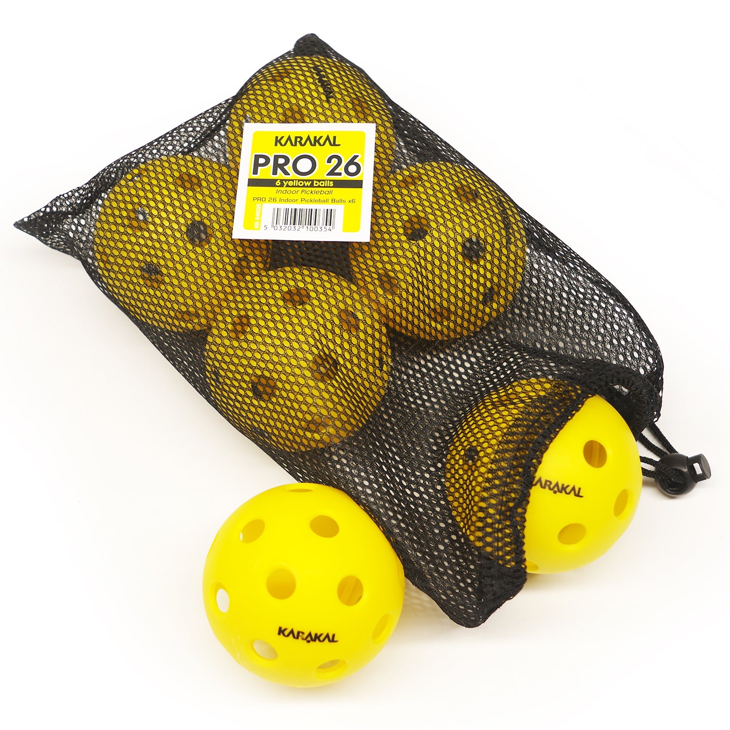 karakal-pro-26-indoor-pickleballs-6er-pack image 1